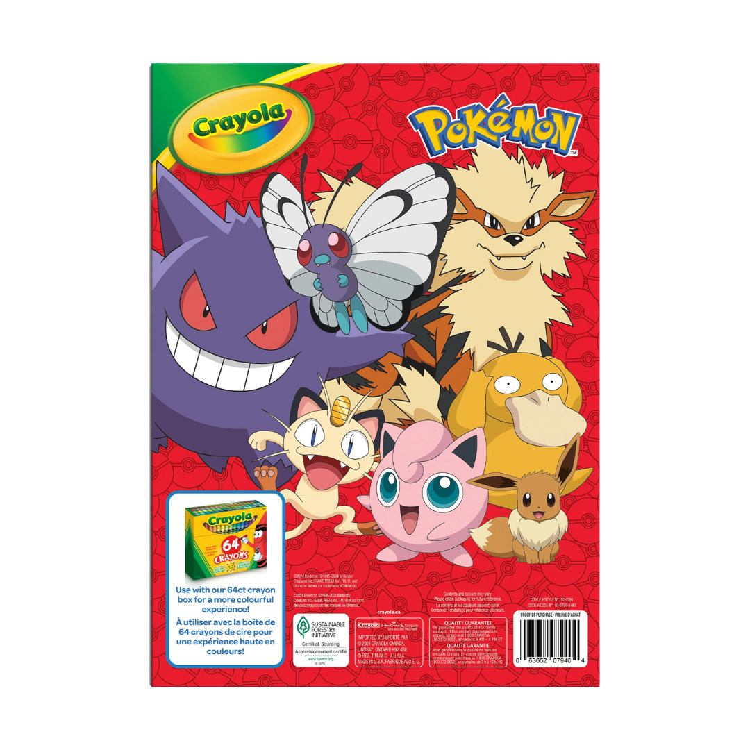 Crayola - Pokemon - Colouring Book