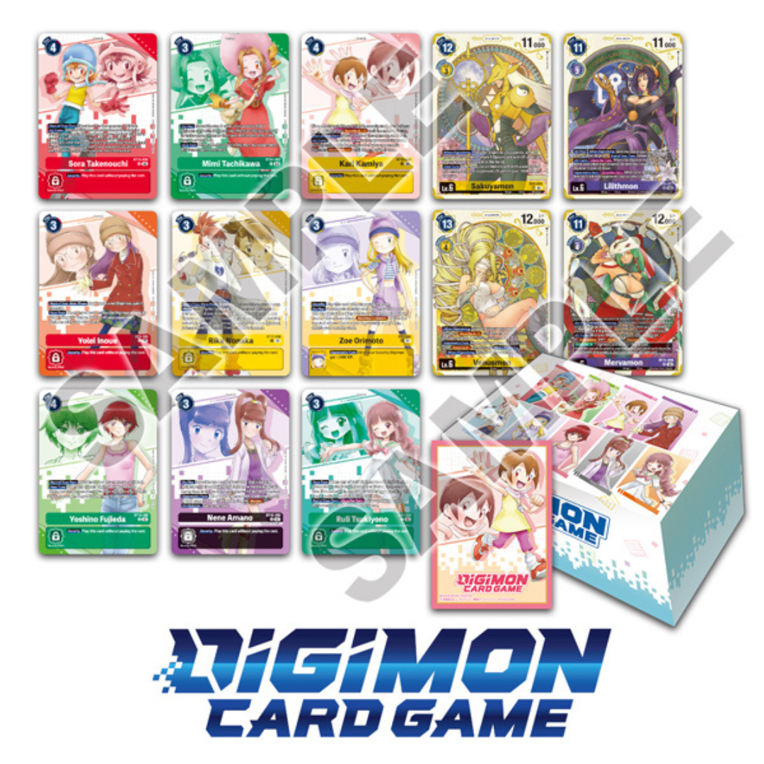 Digimon - Premium Heroines Set - all cards