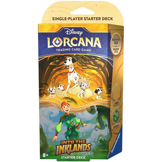 Disney Lorcana - Into the Inklands - (Starter Deck) Amber & Emerald