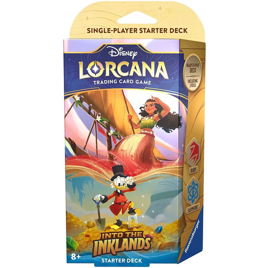Disney Lorcana - Into the Inklands - (Starter Deck) Ruby & Sapphire