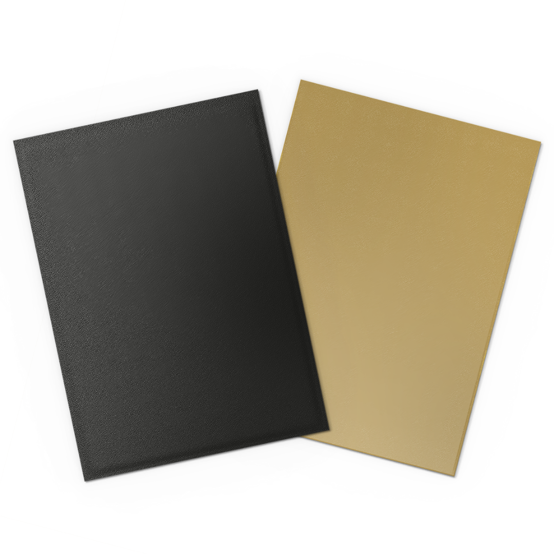 Dragon Shield Matte Dual Black and Gold card sleeves 100 count for trading cards