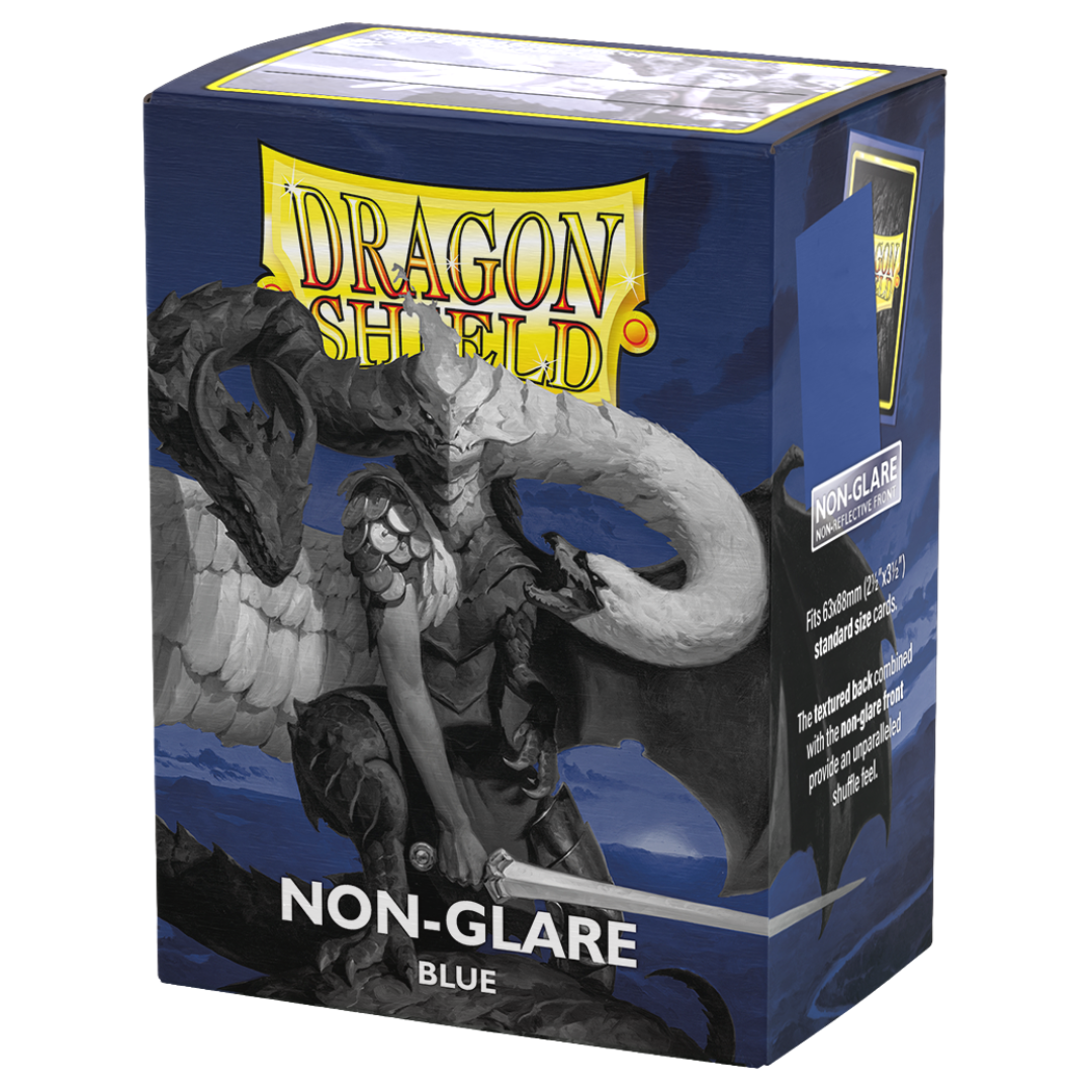 Dragon Shield - Sleeves - Non-Glare Matte Blue (100)
