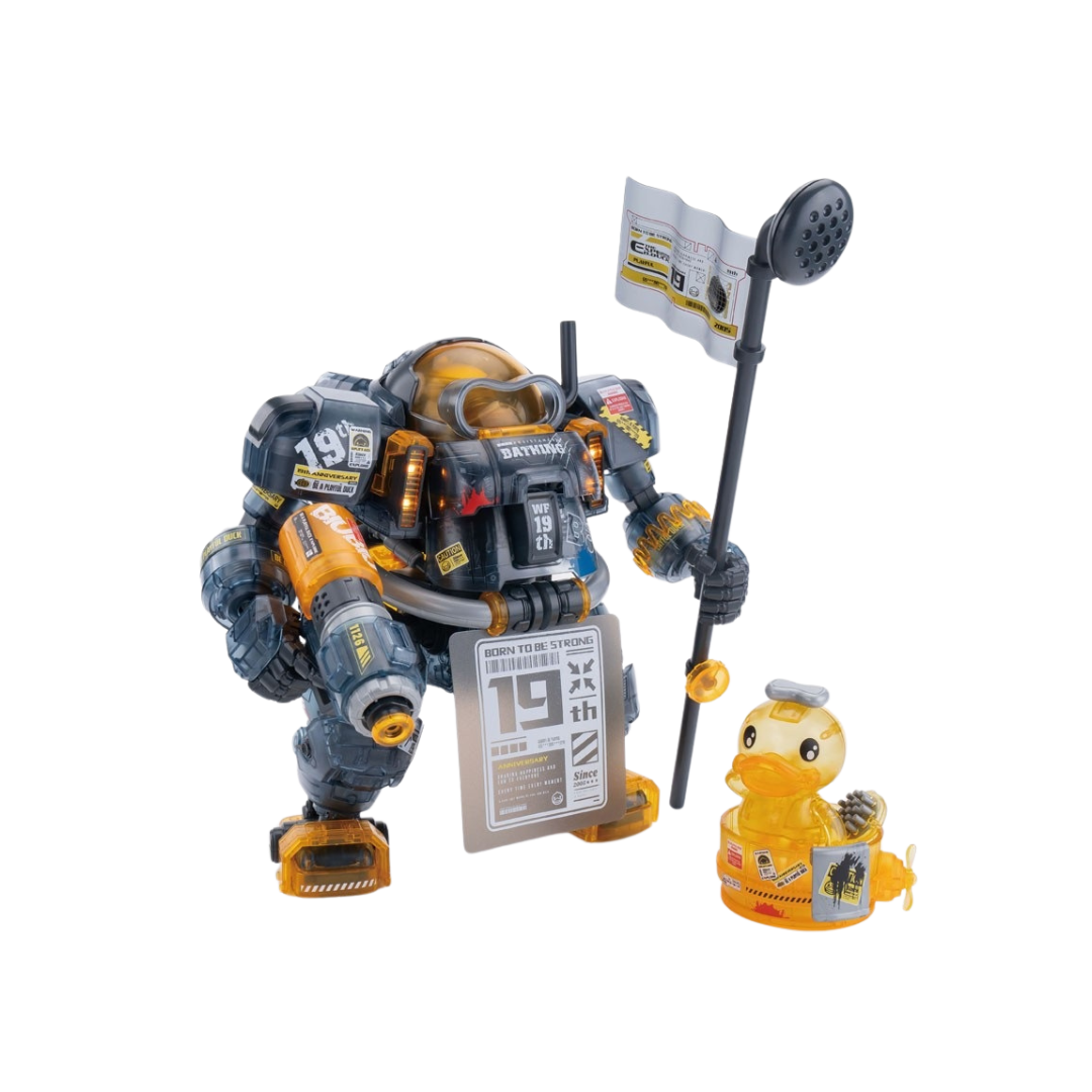 Eastern Model SHENGGE SOSKILL x ULTRA EGG SpaDuck 19th Anniversary Black Samurai model kit clear black mecha duck