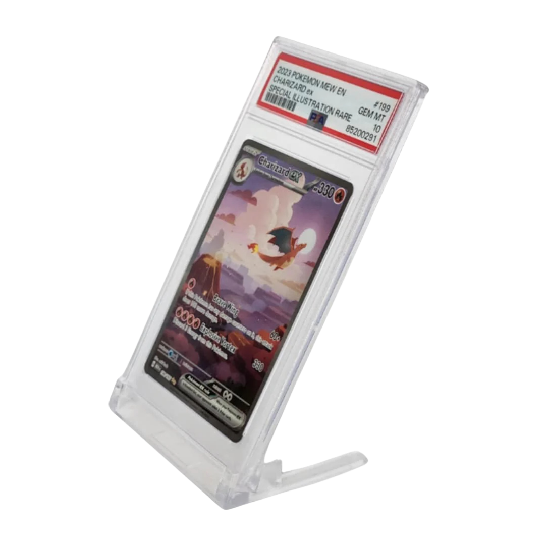 Evoretro PSA and CGC graded card display stands 5 pack