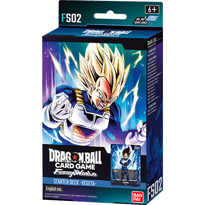 Dragon Ball Super Fusion World - Starter Deck 2 - Vegeta (PRE-ORDER)