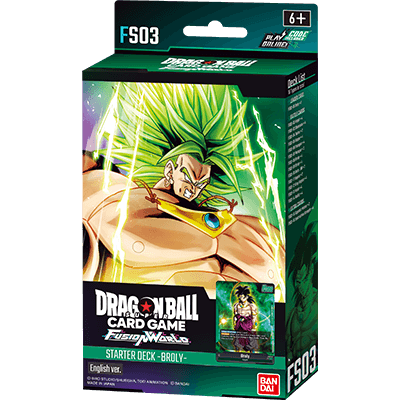 Dragon Ball Super Fusion World - Starter Deck 3 - Broly