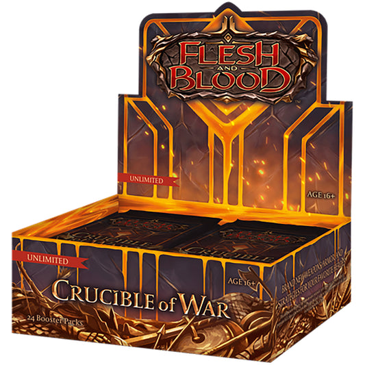Flesh & Blood - Crucible of War - Booster Box - Unlimited (24 Packs)