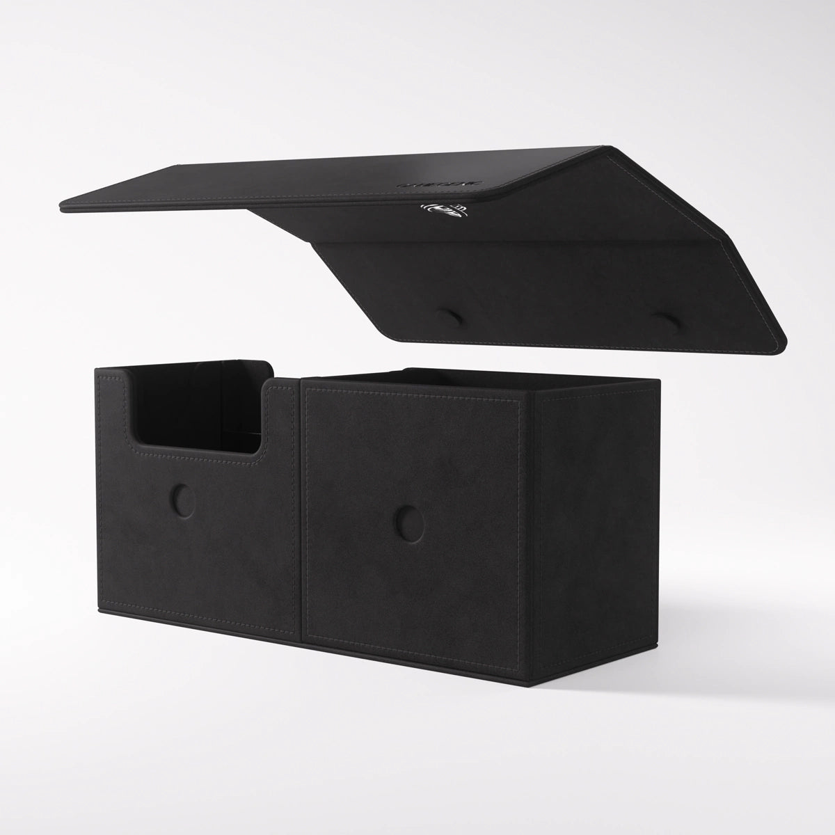 Gamegenic - Deck Box - The Academic - Stealth Edition - XL Black/Black (133+)