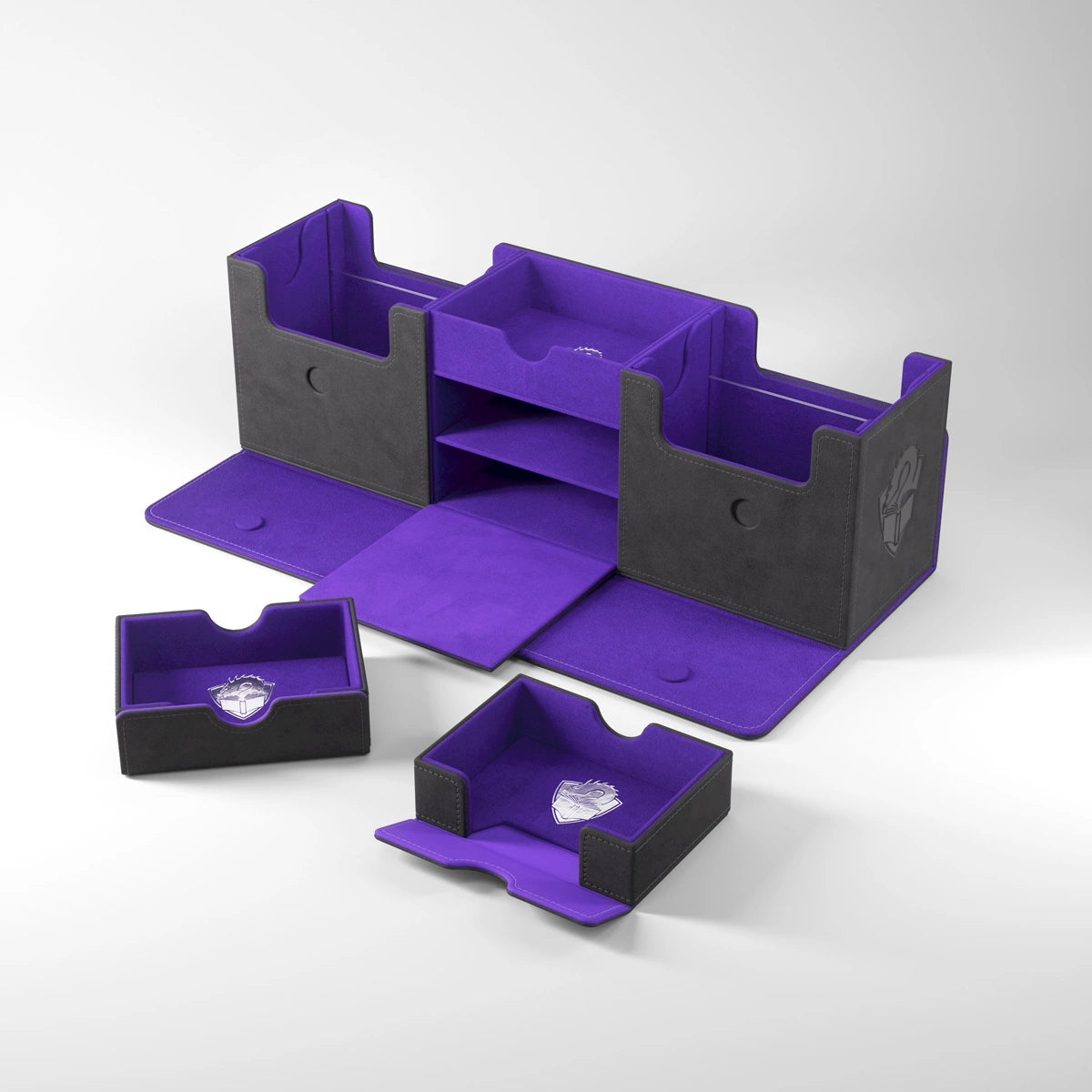 Gamegenic - Deck Box - The Academic - XL Black/Purple (266+)