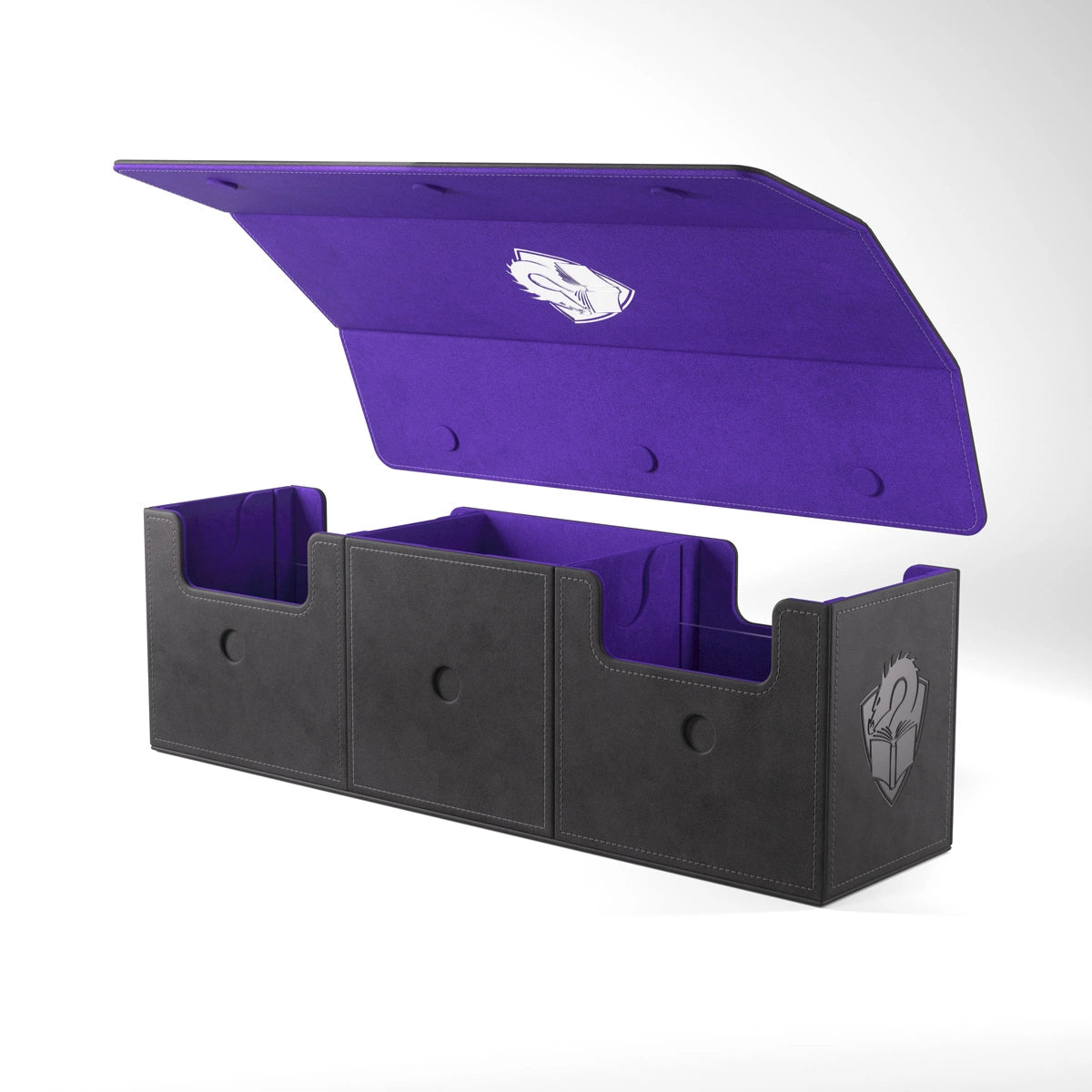 Gamegenic - Deck Box - The Academic - XL Black/Purple (266+)