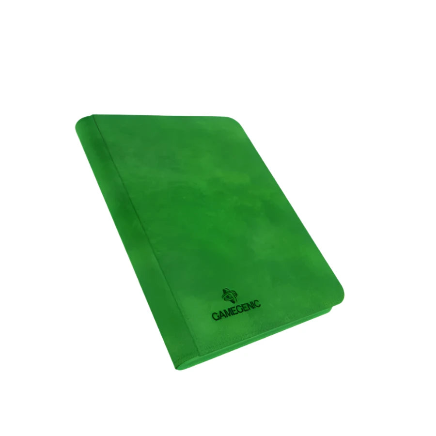 thumbnail image 2 of Zip-Up Card Album 8-Pocket Green - Holds 160 Cards With Side-Loading Pages 2 of 14