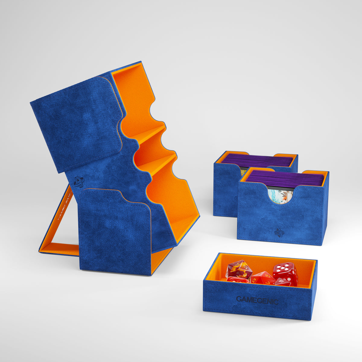 Gamegenic - Stronghold Convertible - Exclusive - XL - Blue/Orange (200+)