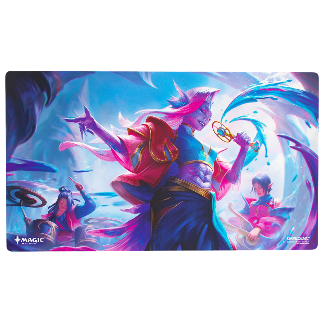 Gamegenic MTG Strixhaven Harmonized Trio playmat with non slip rubber backing