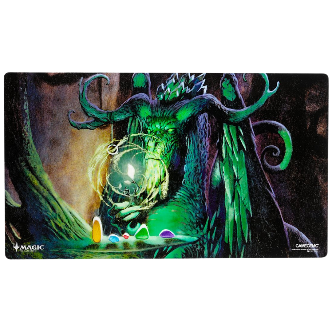 Gamegenic MTG Strixhaven Witherbloom The Balancer playmat with non slip rubber backing