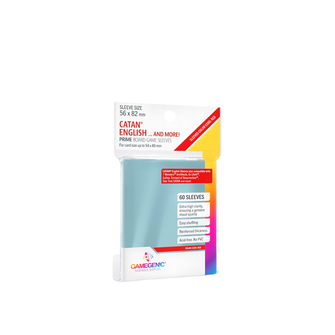 Gamegenic - Board Game Sleeves - Catan English (60) Top Shelf Collection Gamegenic - Board Game Sleeves - Catan English (60) Top Shelf Collection