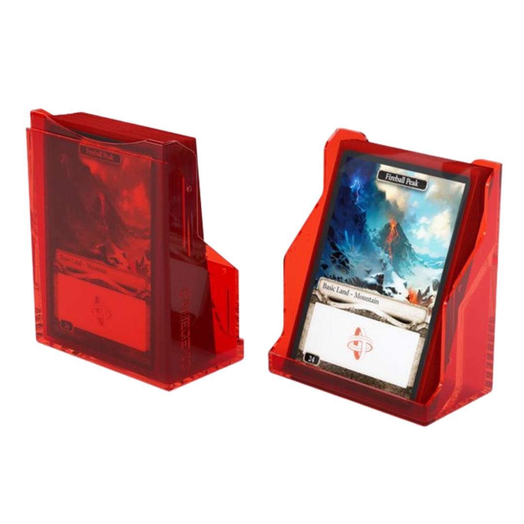 Gamegenic Deck Holder Bastion Red 50 for tcg