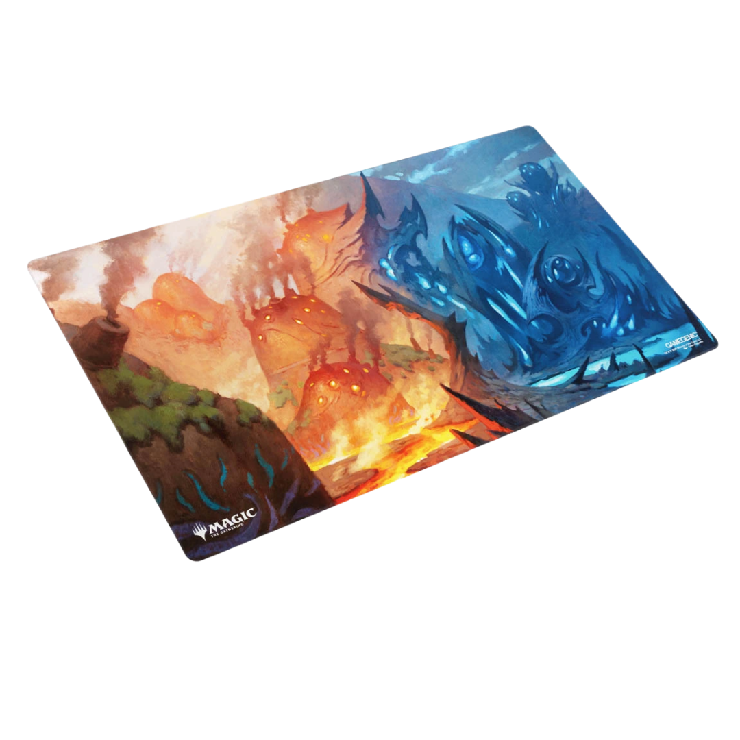 Gamegenic Magic The Gathering Lorwyn Eclipsed Steam Vents Shiny Treatment playmat featuring elemental artwork