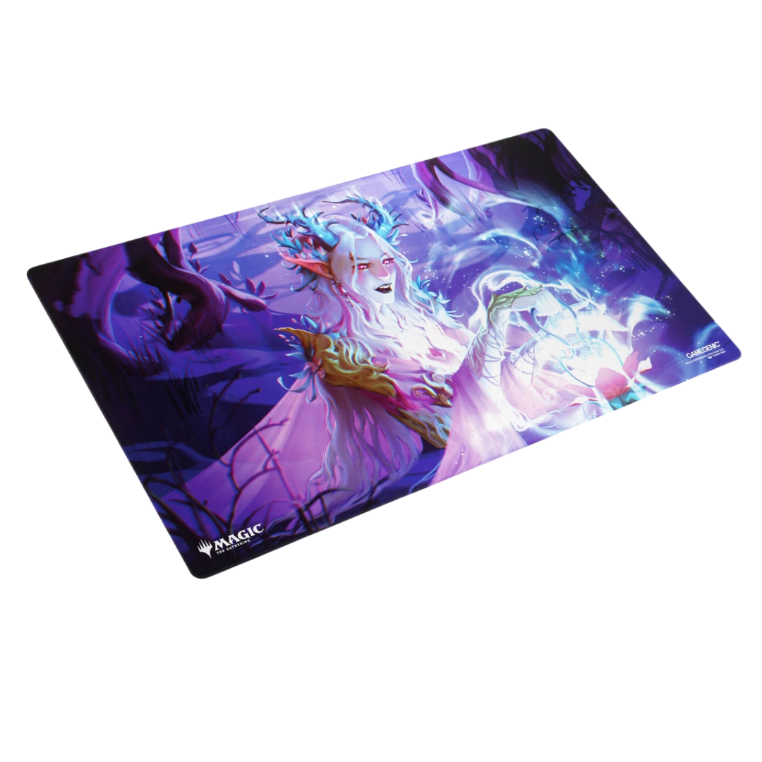 Gamegenic Magic The Gathering Lorwyn Eclipsed Twilight Diviner Shiny Treatment playmat featuring character artwork