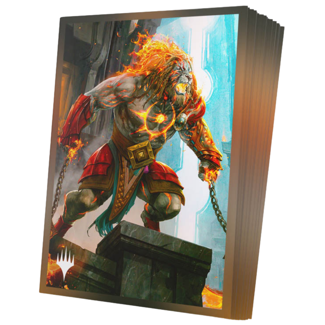 Gamegenic MTG Reality Fracture Ajani, Path of Vengeance Premium Art Sleeves 105 pack