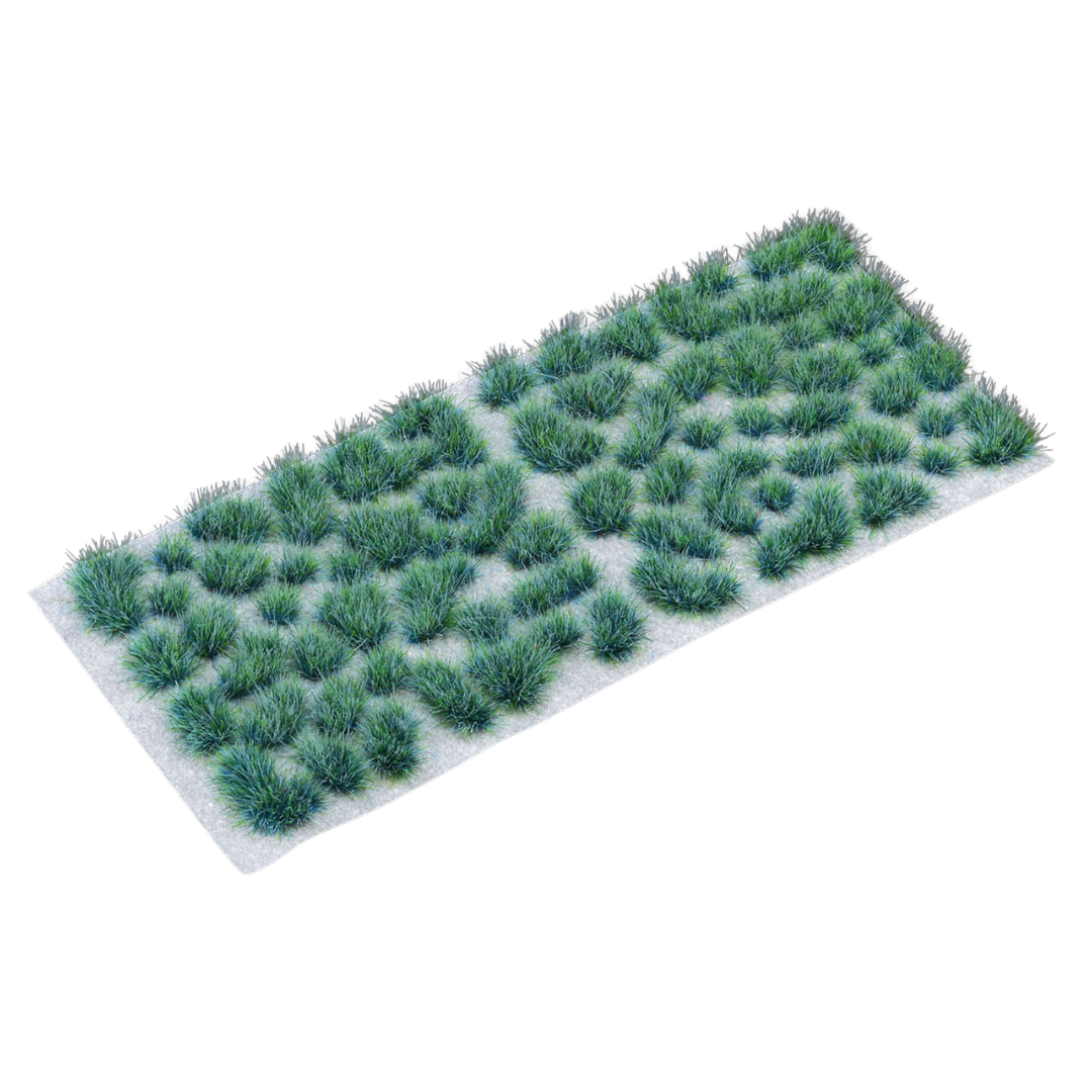 Gamers Grass 6mm Alien Turquoise Wild Tufts in bright blue-green for basing fantasy and sci-fi miniatures