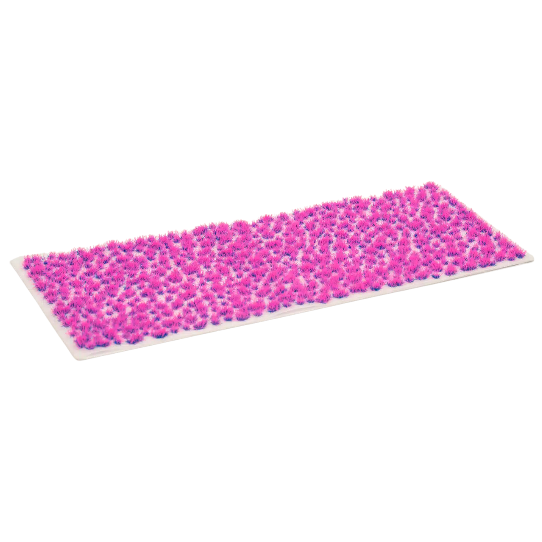 Gamers Grass Alien Neon Tuft Tiny fluorescent green blue glowing miniature base accent for sci‑fi terrain