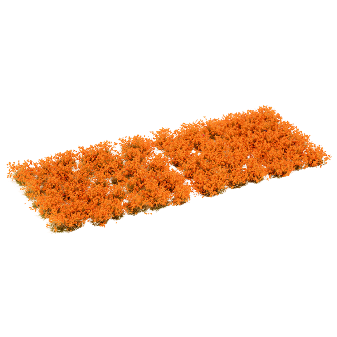 Gamers Grass Wild Flowers Orange for realistic miniature base floral accents and scenic terrain embellishment