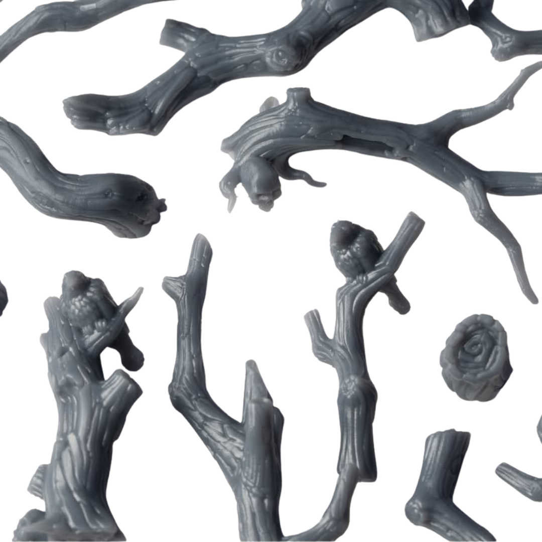 Gamers Grass Basing Bits Gnarled Branches scenic pieces for miniature bases and tabletop terrain projects