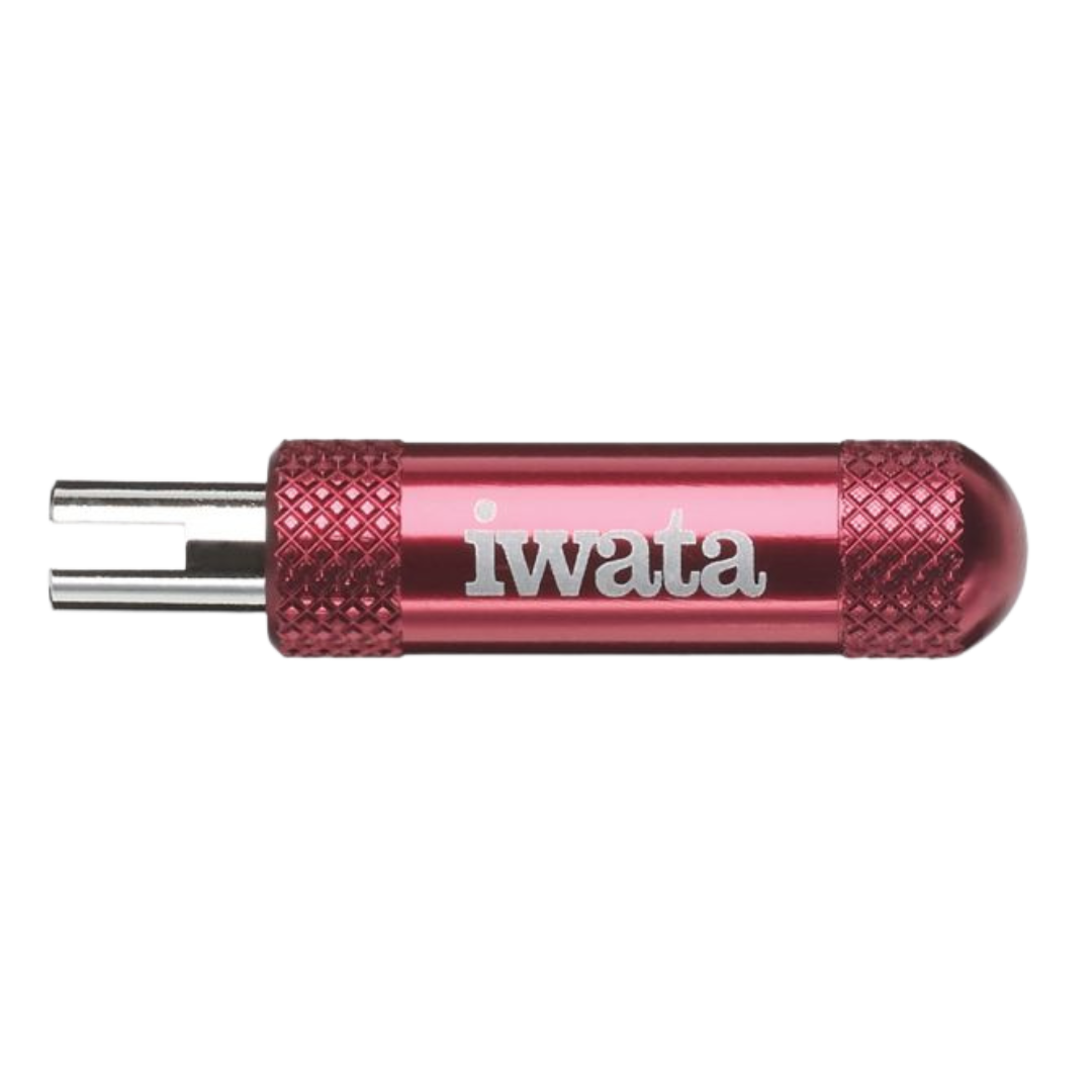 Iwata Precision Nozzle Wrench airbrush maintenance tool for removing and installing fine spray nozzles