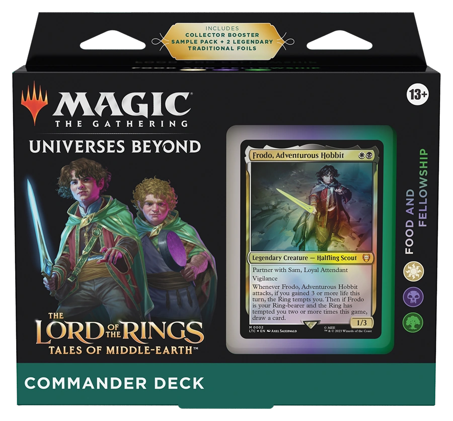 Magic: The Gathering The Lord of the Rings: Tales from Middle Earth Commander Deck - Food and Fellowship