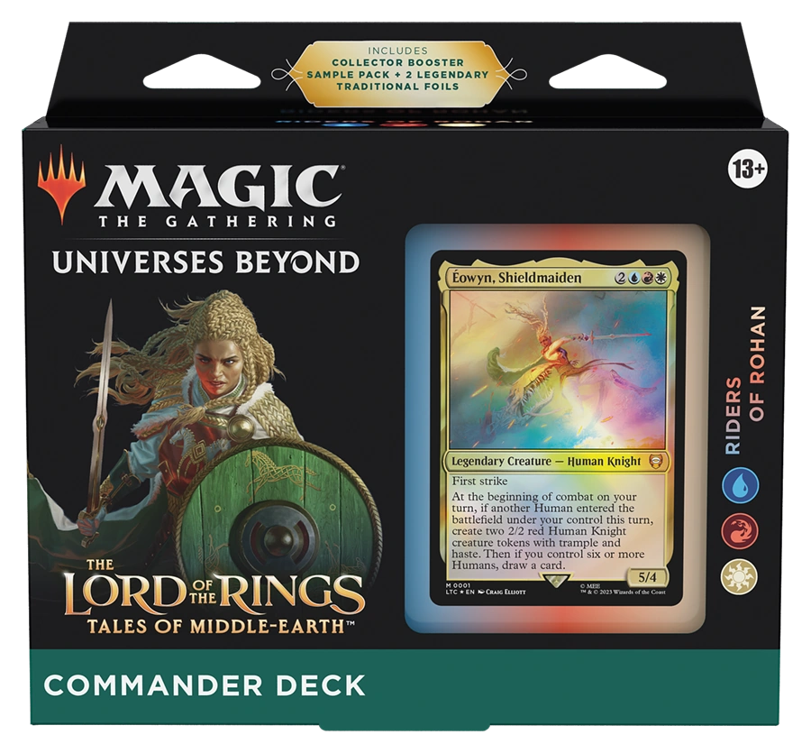 Magic: The Gathering The Lord of the Rings: Tales from Middle Earth Commander Deck - Riders of Rohan