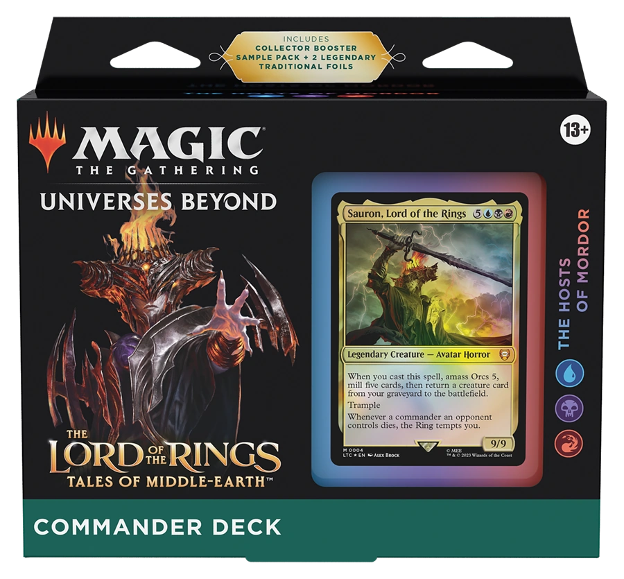 Magic: The Gathering Lord of the Rings: Tales from Middle Earth Commander Deck - The Hosts of Mordor