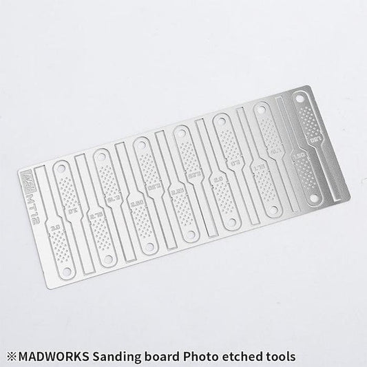 Madworks - Tools - Sanding board photo etched tools MT12