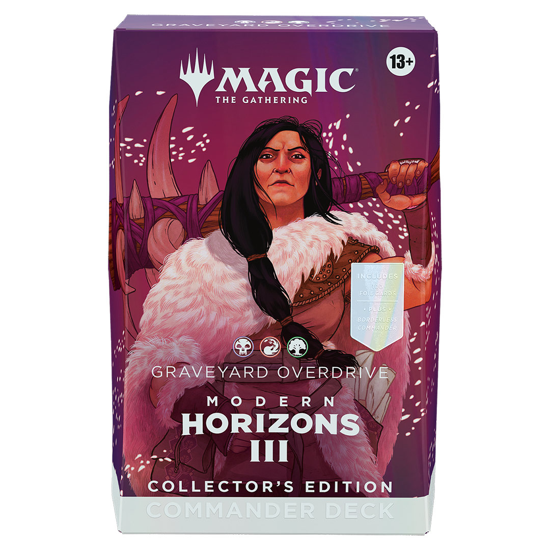 Magic: The Gathering Modern Horizons 3 - Commander Deck - Collector's Edition - Graveyard Overdrive