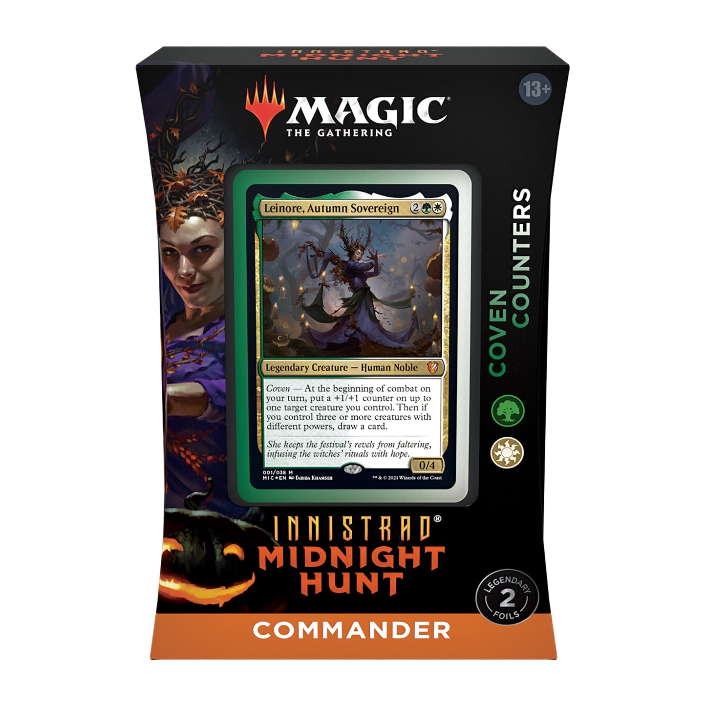 Magic: The Gathering Innistrad Midnight Hunt - Commander Deck Coven Counters