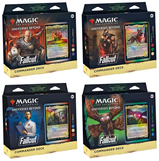 Magic: The Gathering Fallout - Set of 4 Commander Deck