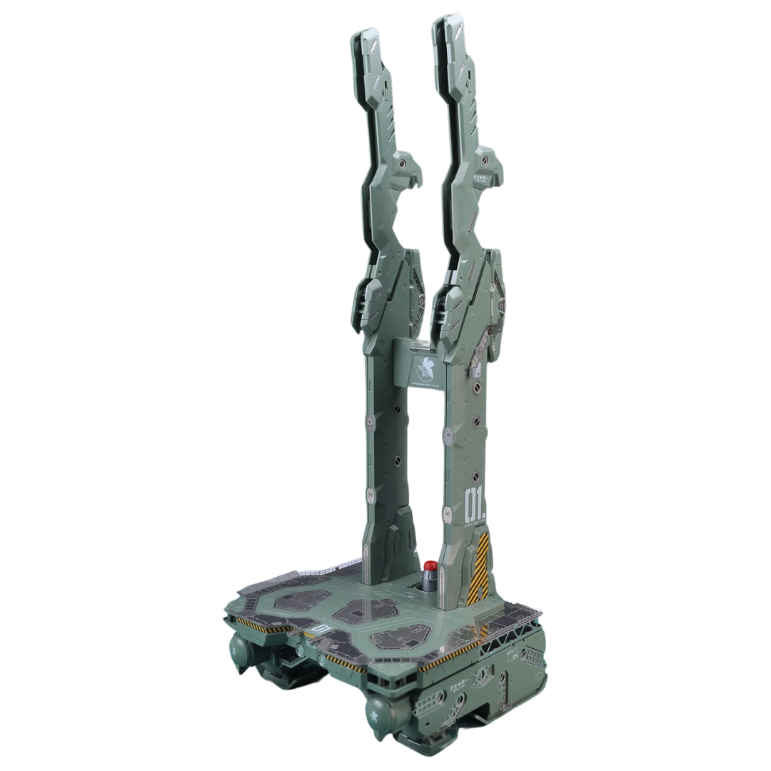 S017 RG EVA DX Platform Etching Parts by Madworks, photo-etched detailing kit for realistic mechanical finishes on Evangelion display bases.