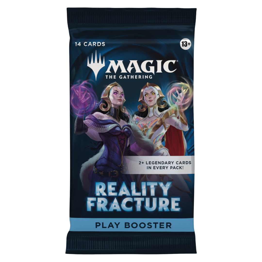 Magic The Gathering Reality Fracture Play Booster Pack with 14 cards for draft sealed and collection building