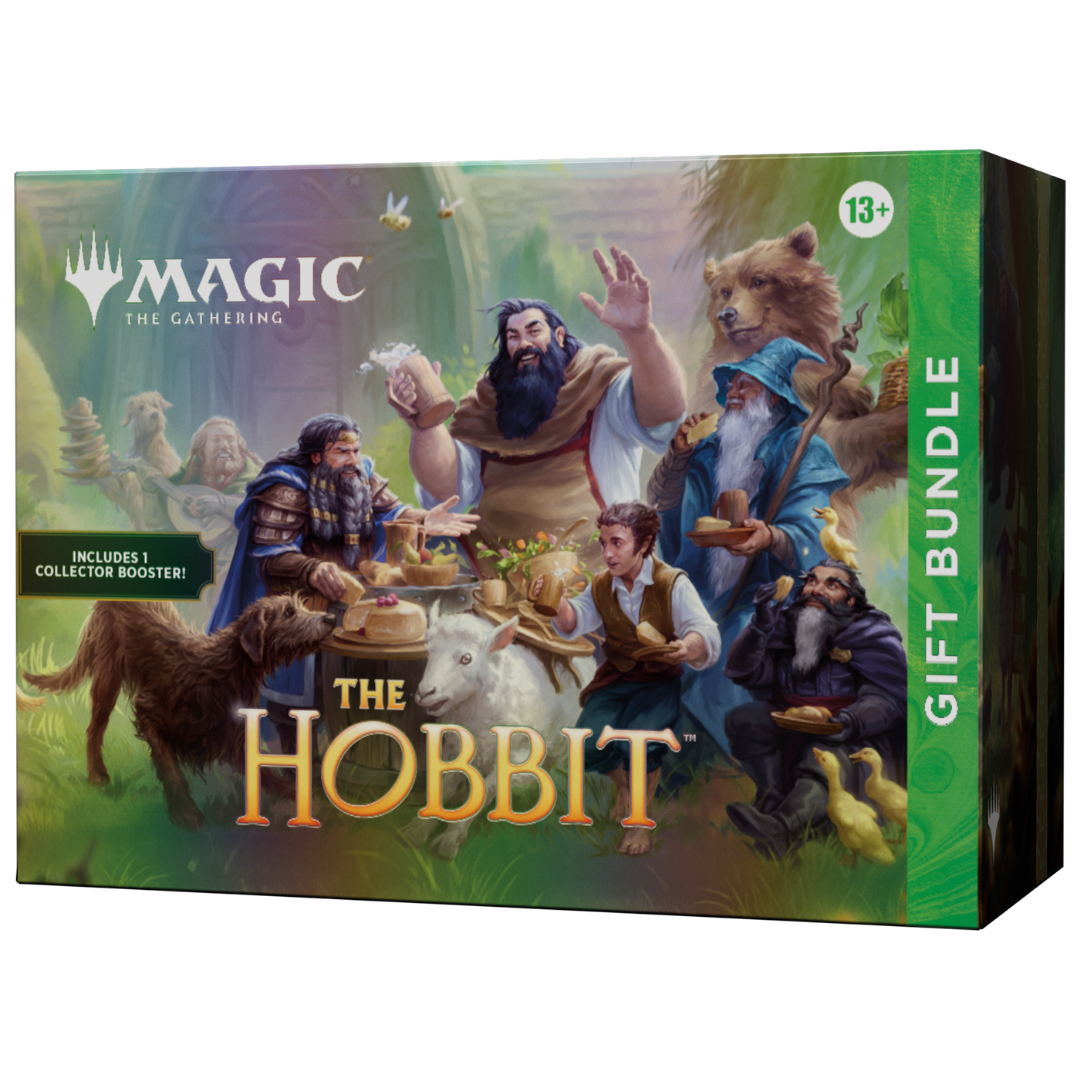 Magic The Gathering The Hobbit Gift Bundle with boosters and premium fantasy cards