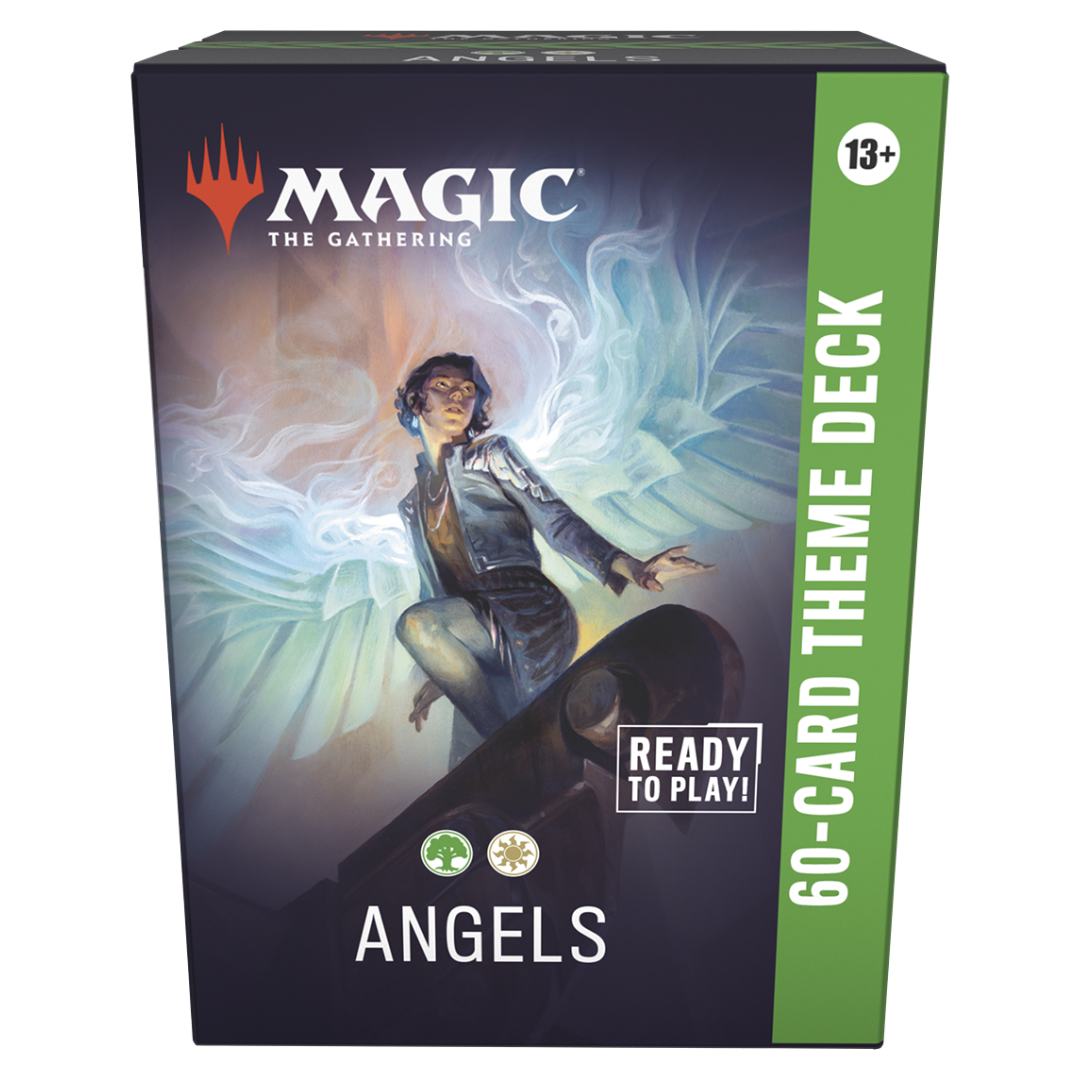 MTG Lorwyn Eclipsed 60-card Theme Deck Angels box, ready-to-play deck with tokens and deck box