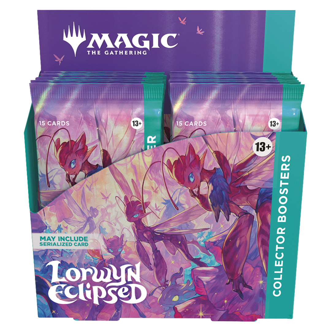 Magic: The Gathering Lorwyn Eclipsed Collector Booster box, premium MTG packs with foils and special treatments