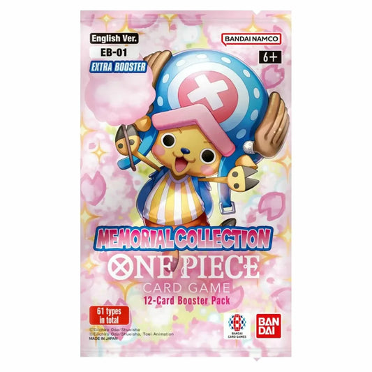 One Piece - EB-01 - Extra Booster Memorial Collection - Booster Pack