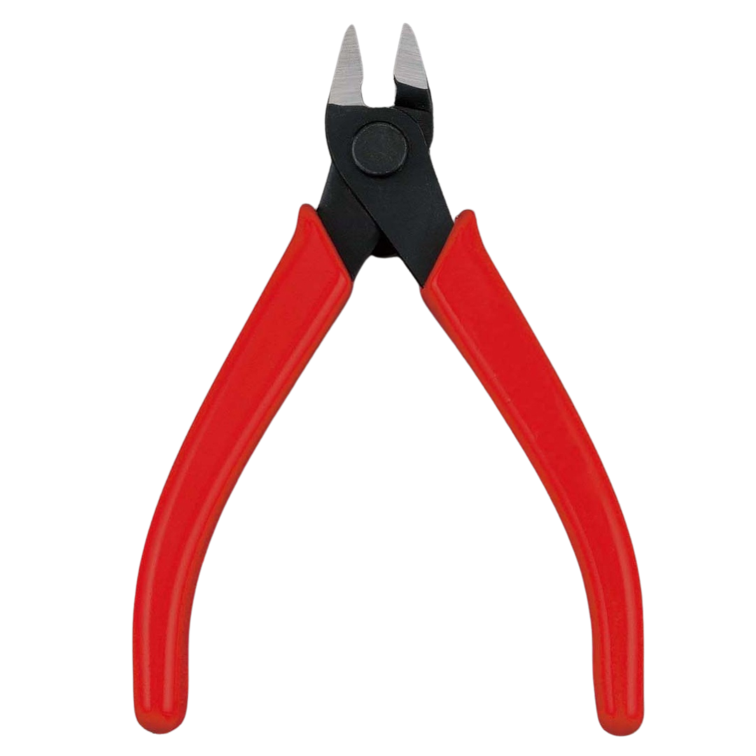 Bandai Gundam Entry Nippers (Red) for precise Gunpla model kit cutting, featuring ergonomic grip and clean-cut precision for builders of all levels.