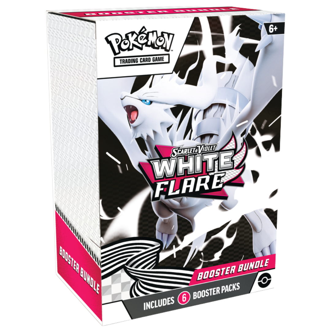 Pokemon SV10.5 White Flare Booster Bundle six Scarlet Violet booster packs