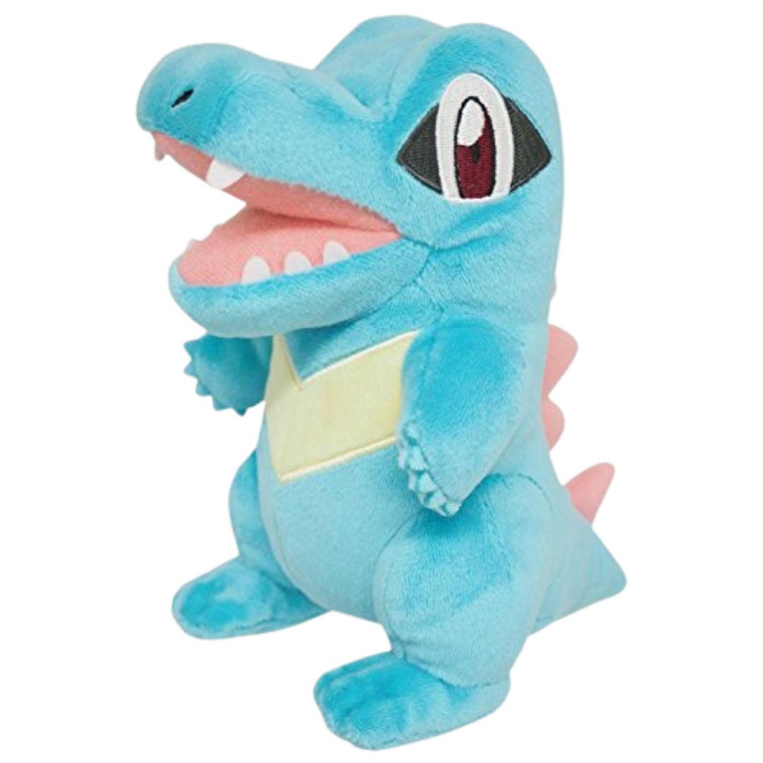 Pokemon Totodile All Star Collection plush by San ei for collectors and fans
