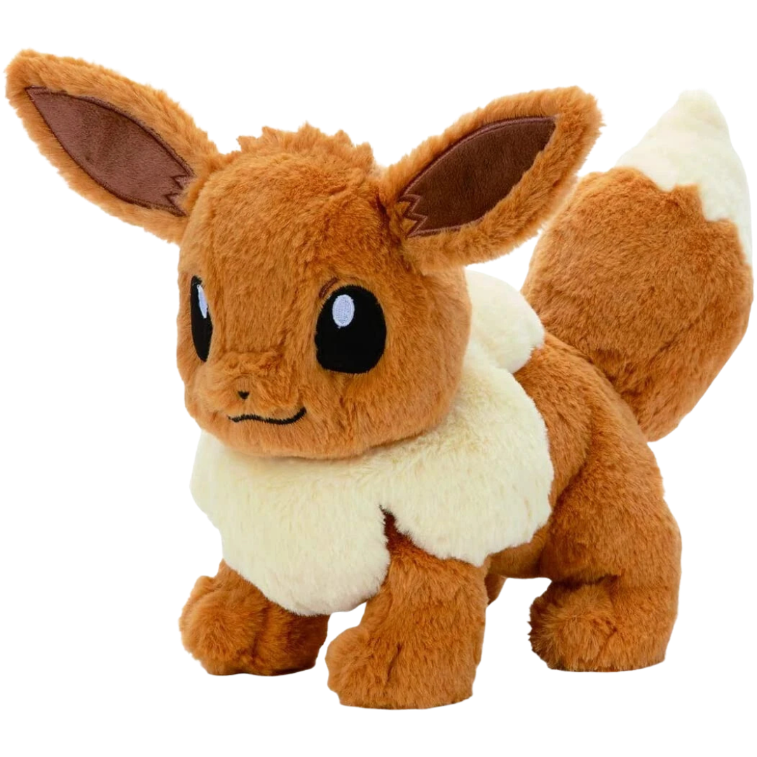 Pokemon Eevee Takara Tomy Kutakutatatta plush S size official collectible stuffed toy