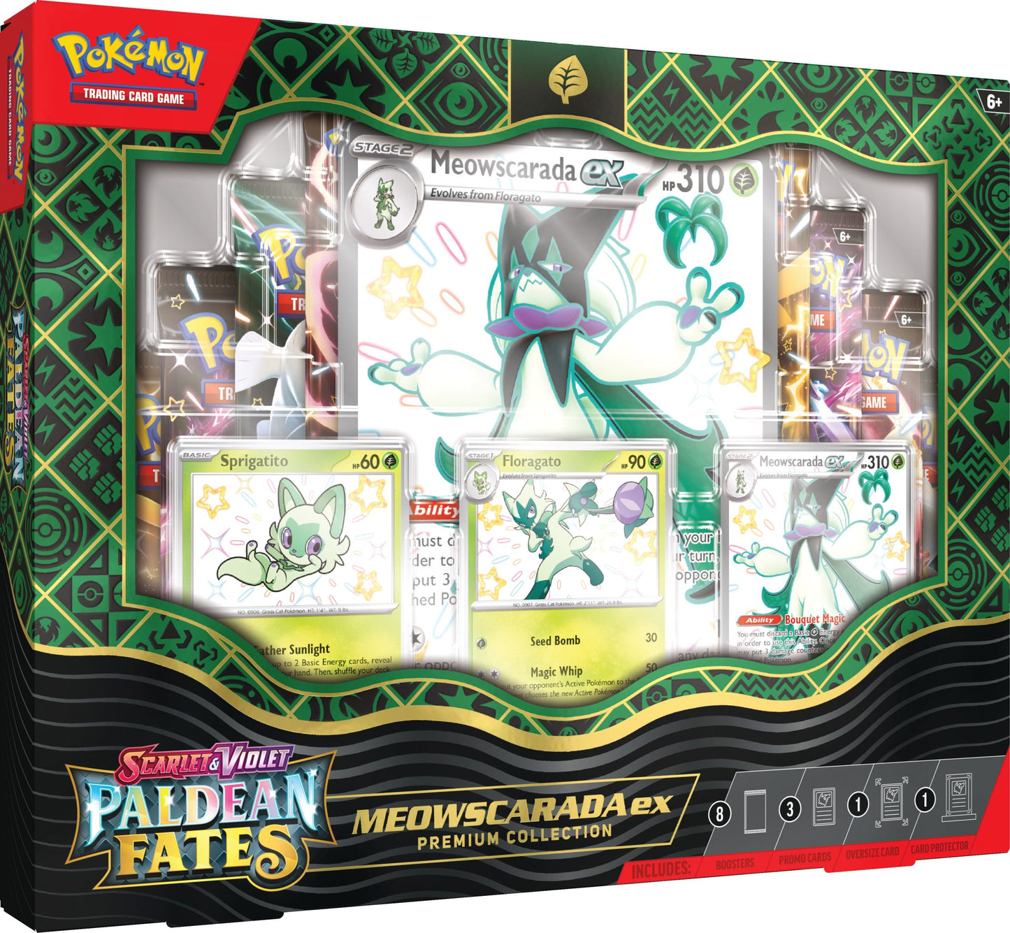 Pokemon - Paldean Fates - Box Set - Meowscarada Ex Premium Collection