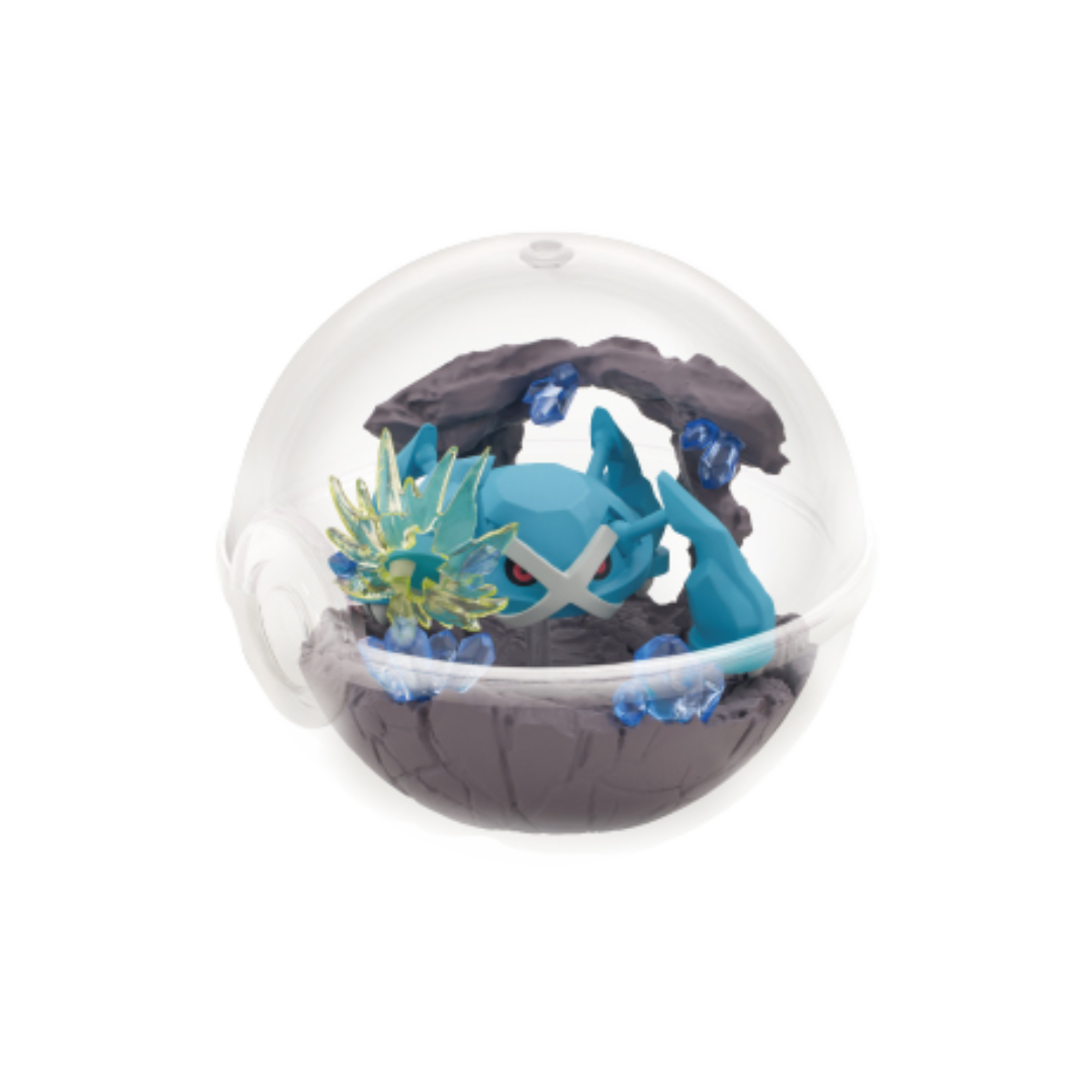 Re-Ment Pokémon Terrarium Collection Vol.14 Blind Box featuring detailed Pokémon miniatures in clear, spherical terrarium displays.