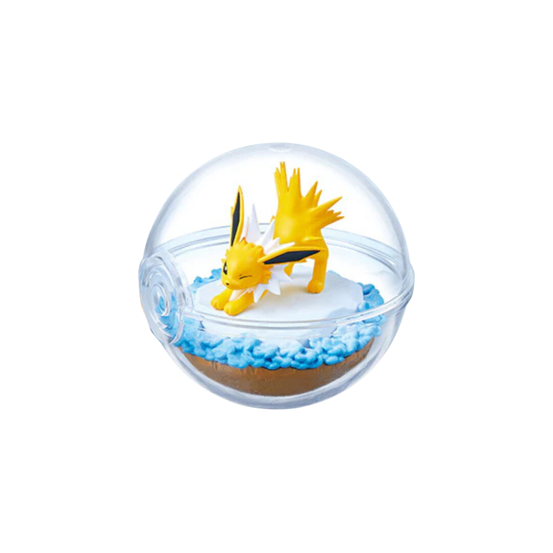 Re-Ment Pokémon Terrarium Collection Vol.13 blind box featuring a surprise Pokémon miniature diorama in a clear Poké Ball-inspired dome.