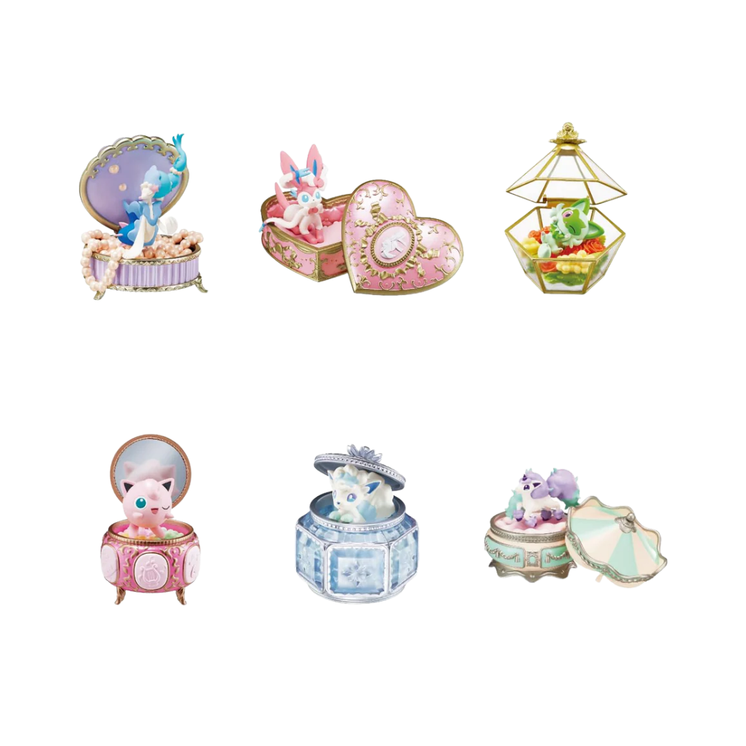 Re-Ment Pokémon Romantic Collection blind box miniature figure collectible