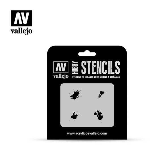 Vallejo - Hobby Stencil Petrol Spills